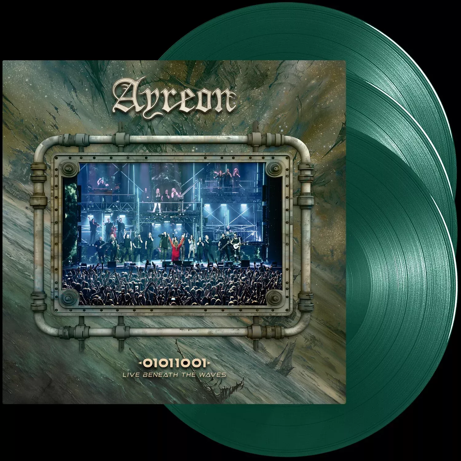 01011001 - Live Beneath The Waves (Green LP Vinyl)