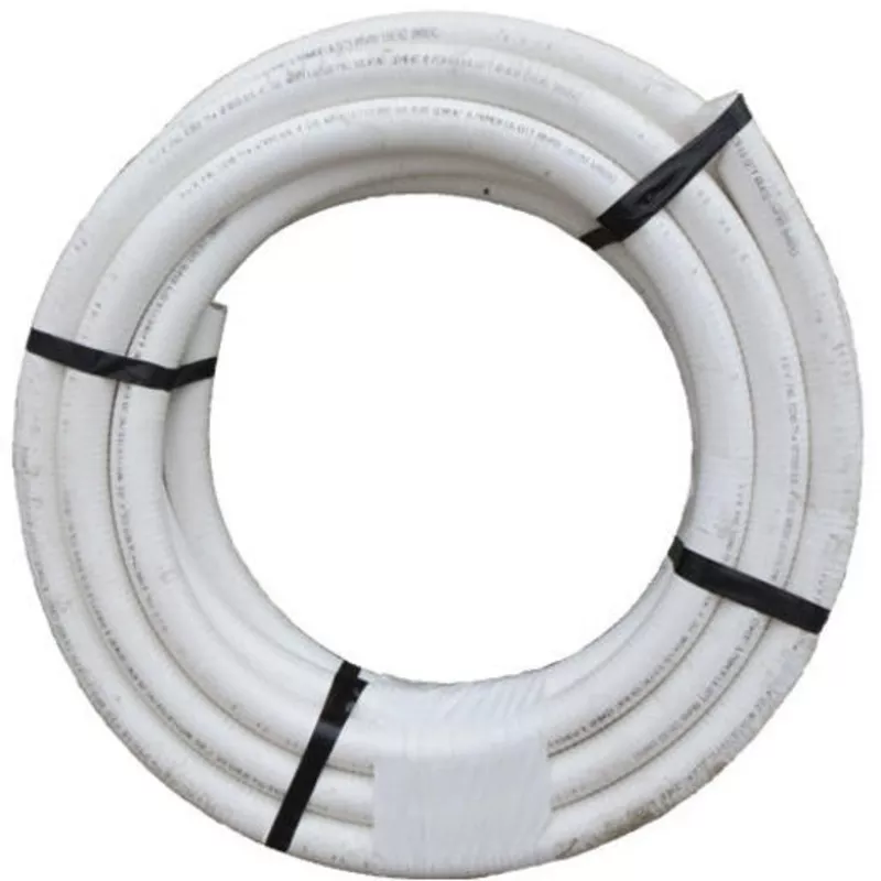1/2″ x 100′ White PVC Flexible Pipe