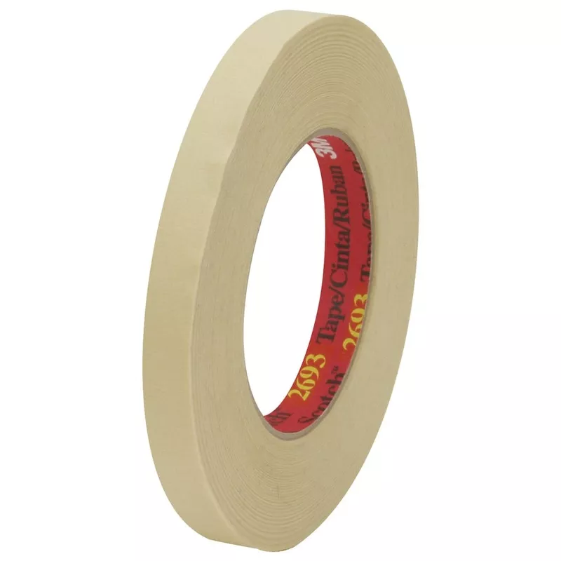 1/2" x 60 yds. 3M 2693 Masking Tape - 12pk
