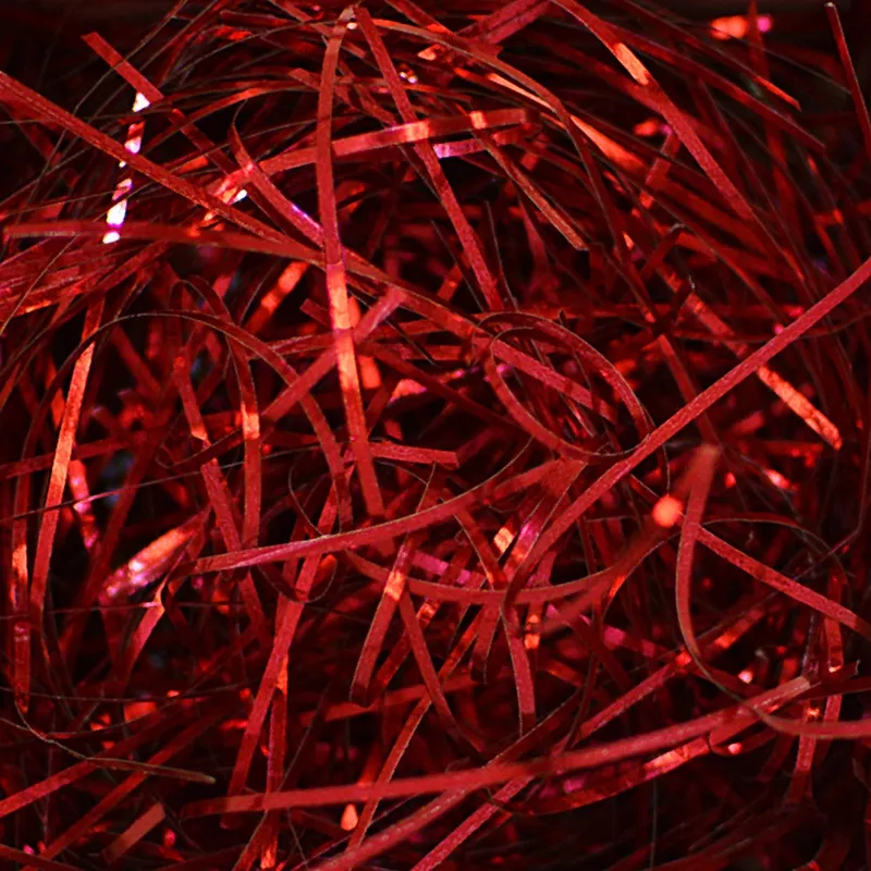 10 lb. Red Metallic PureMetallic Shred Veryfine Cut