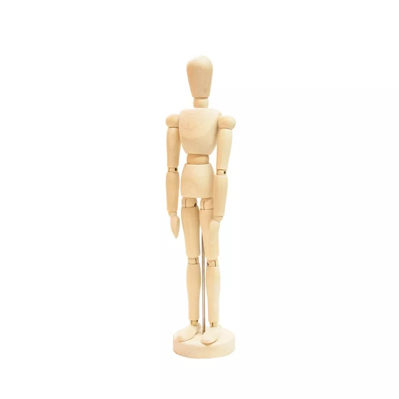 10″ Wooden Male Manikin