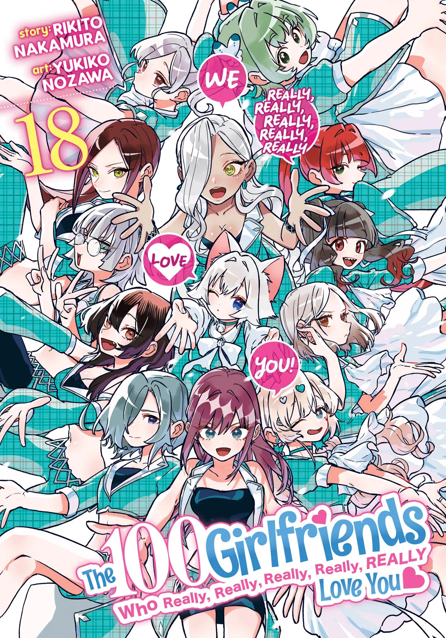 The 100 Girlfriends Who Really, Really, Really, Really, Really Love You Vol. 18 TP (04/27/2026) Seven Seas Entertainment