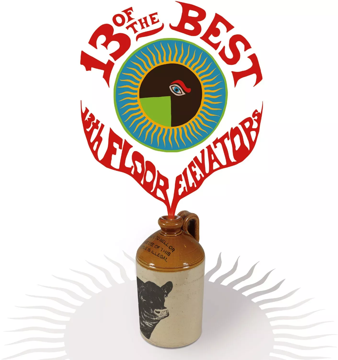 13 Of The Best Of The 13Th Floor Elevators (Red LP Vinyl/180G)