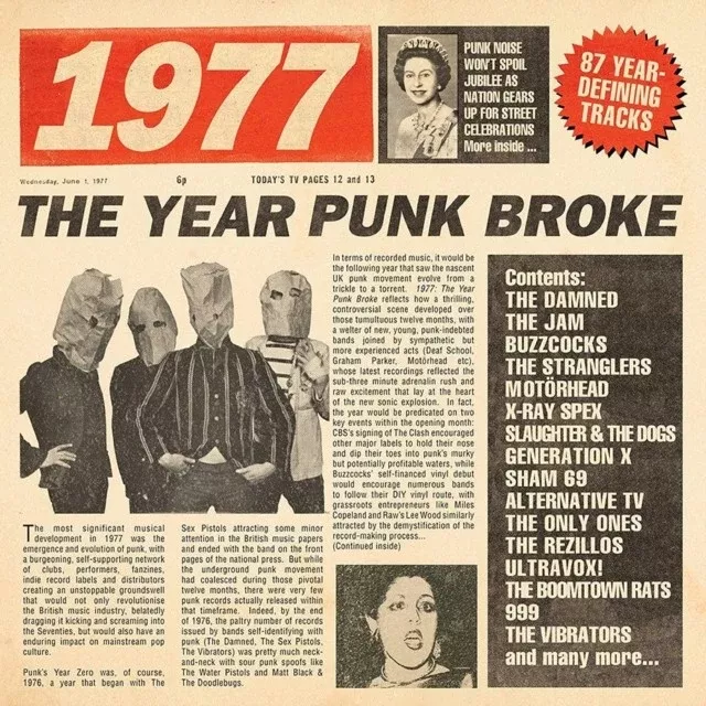 1977 - The Year Punk Broke: 3CD Boxset