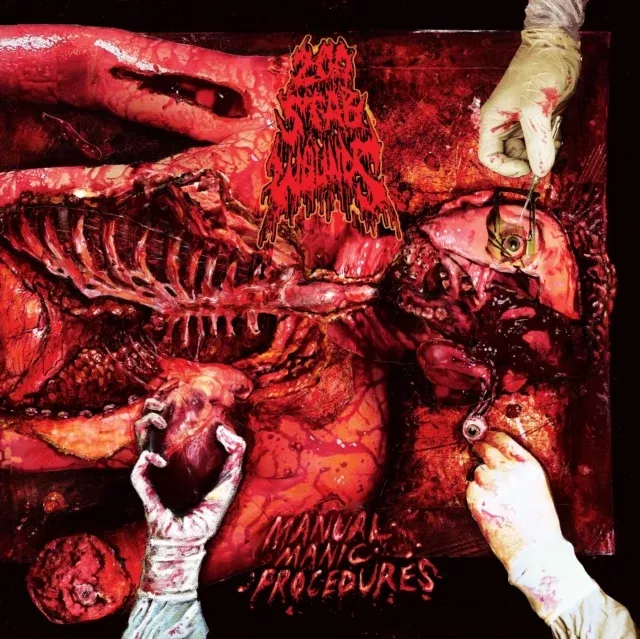 200 Stab Wounds - Manual Manic Procedures (Disfigured Face LP Vinyl)