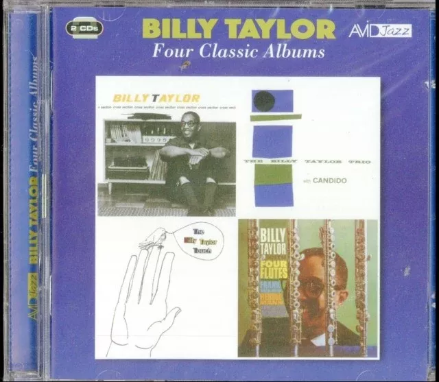 4 Classic Albums: Cross Section / Billy Taylor Trio W/Candido / Billy Taylor Touch / With 4 Flutes
