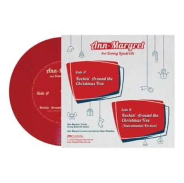 Ann-Margret & Sonny Landreth - Rockin' Around The Christmas Tree (Red 7Inch) - 7 Inch Vinyl