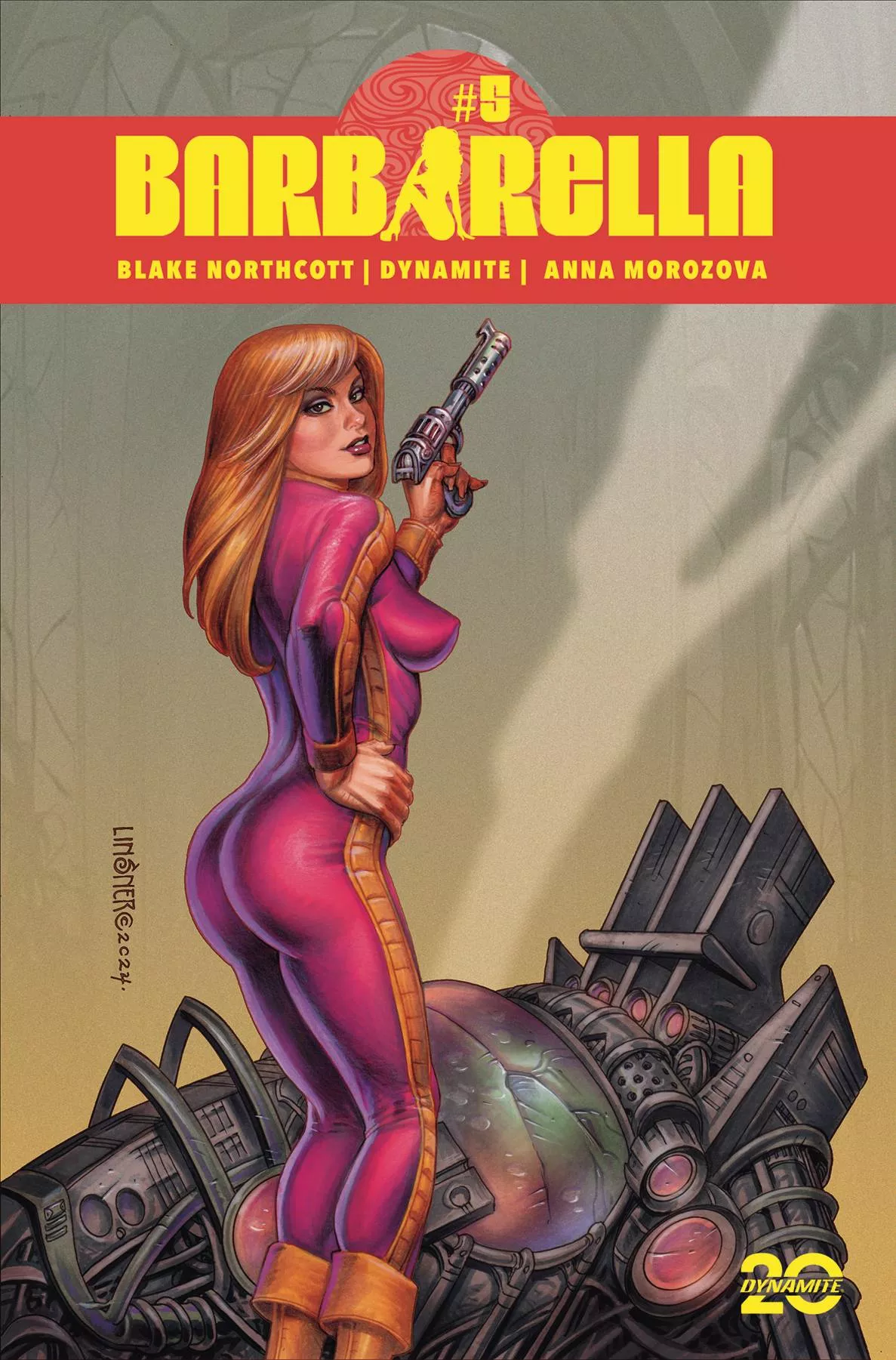 Barbarella #5 A Joseph Michael Linsner (07/23/2025) Dynamite