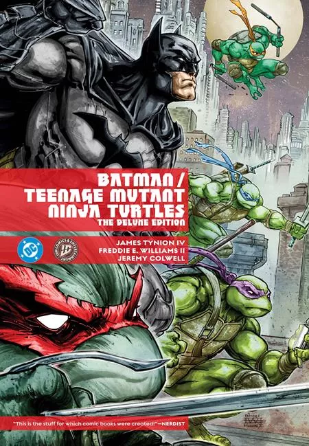 BATMAN TEENAGE MUTANT NINJA TURTLES THE DELUXE EDITION HC (2026 EDITION) (07/14/2026) DC COMICS
