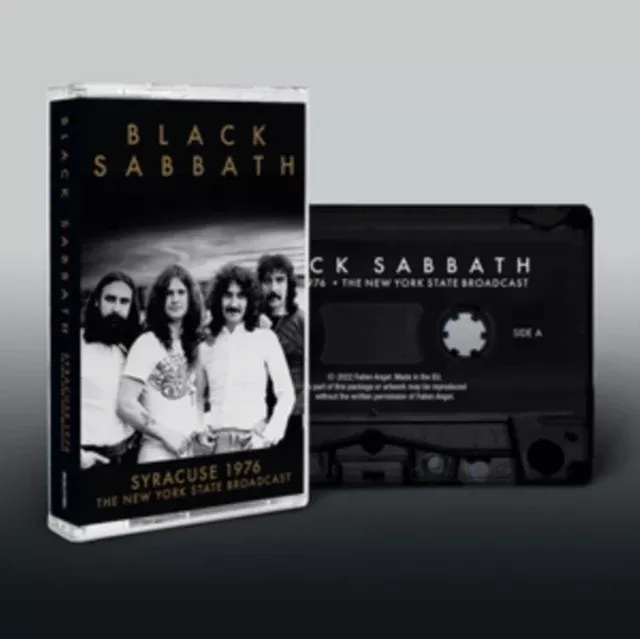 Black Sabbath - Syracuse 1976 - Cassette