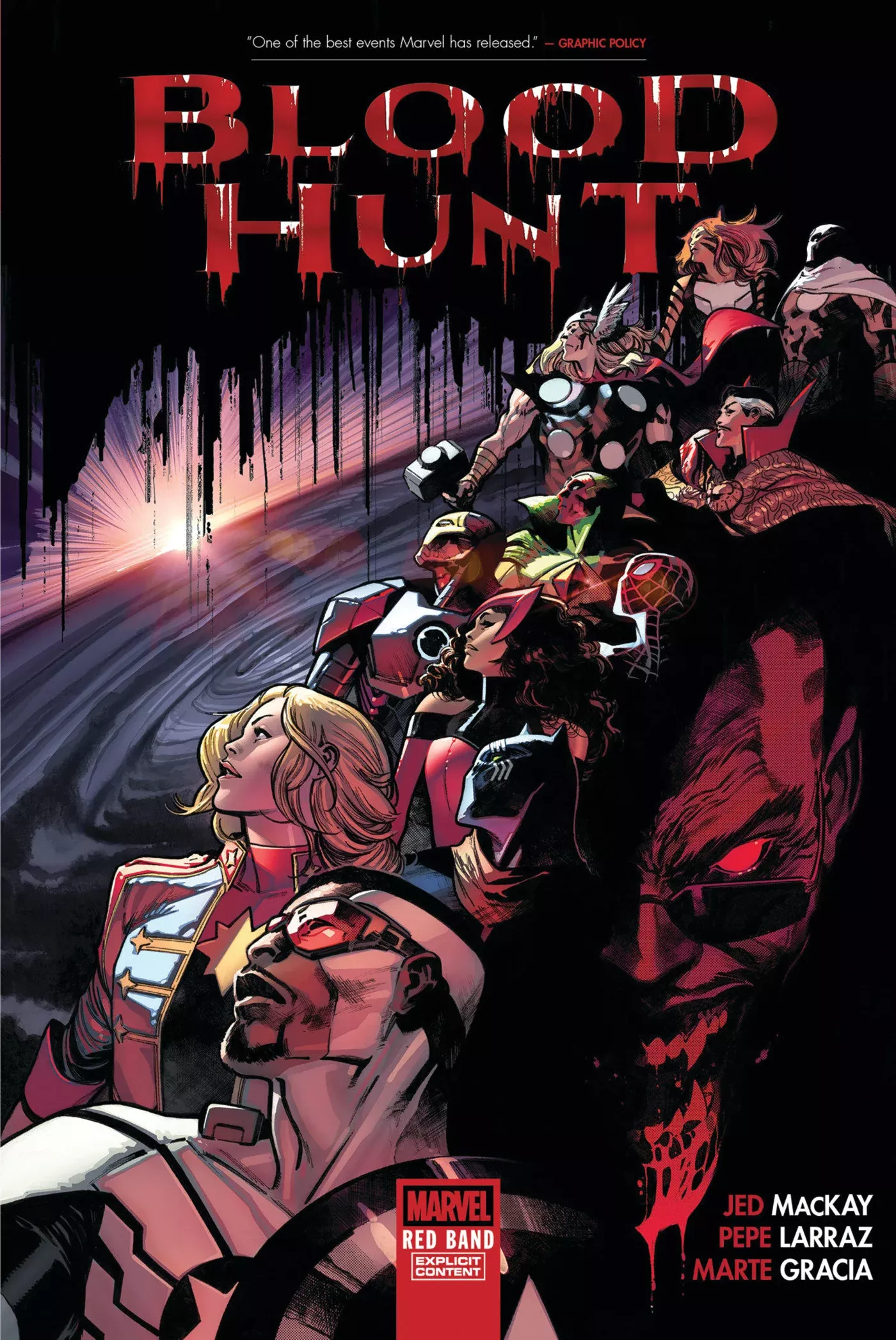 Blood Hunt Red Band HC (08/05/2025) Marvel
