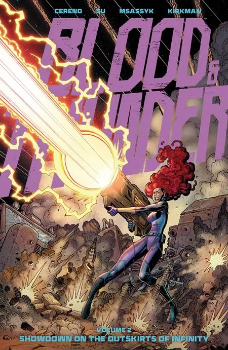 BLOOD & THUNDER TP VOL 02 SHOWDOWN ON THE OUTSKIRTS DIRECT MARKET EXCLUSIVE ARTHUR ADAMS & MSASSYK C (05/13/2026) IMAGE COMICS