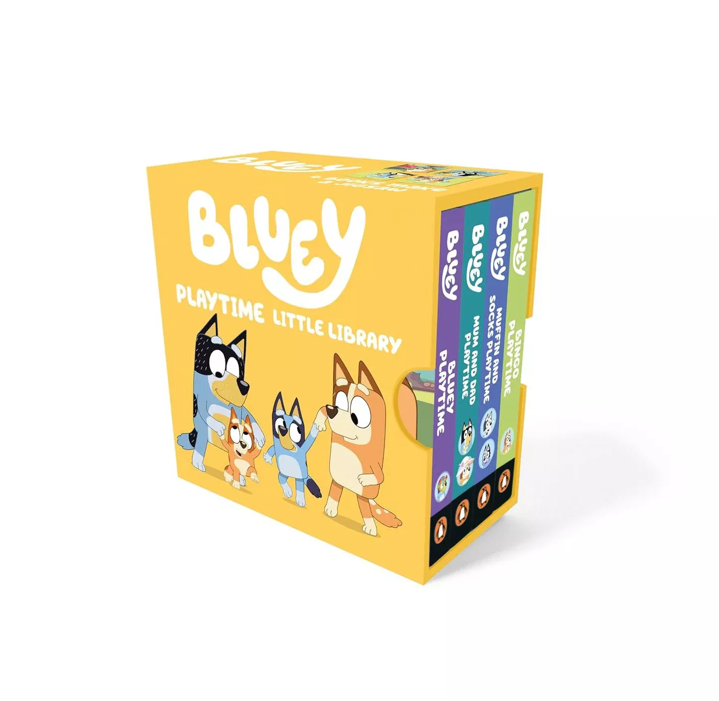 Bluey: Playtime Little Library 4-Book Box Set TP (04/13/2026) Penguin Young Readers Group