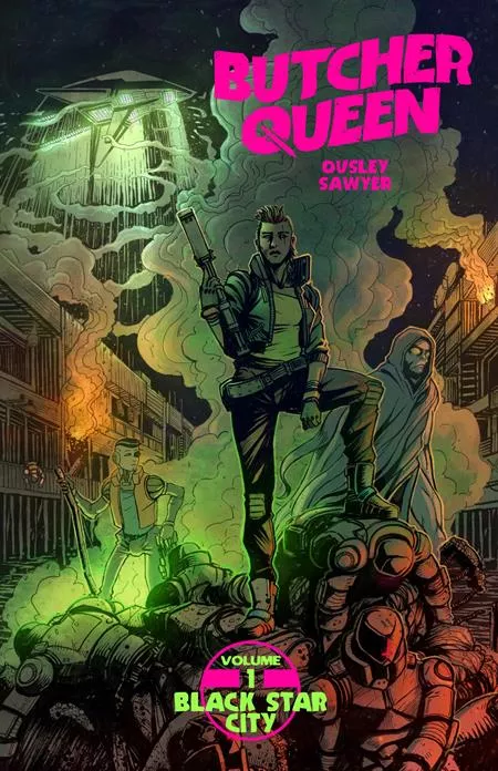 BUTCHER QUEEN TP VOL 01 BLACK STAR CITY (05/20/2026) MASSIVE PUBLISHING