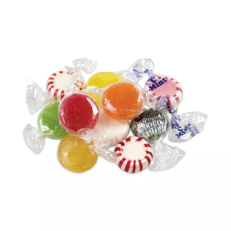 Candy Jar Favorites, Assorted Flavors, 5 lb, 90 Pieces/Jar