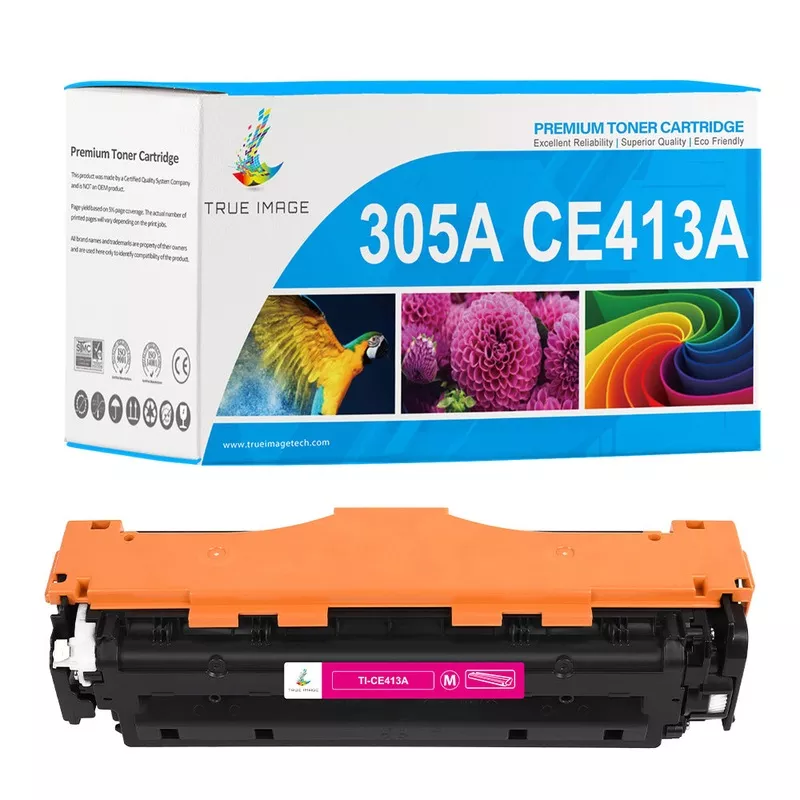 CE413A – Compatible HP 305A Magenta Toner Cartridge – 2,800 Pages