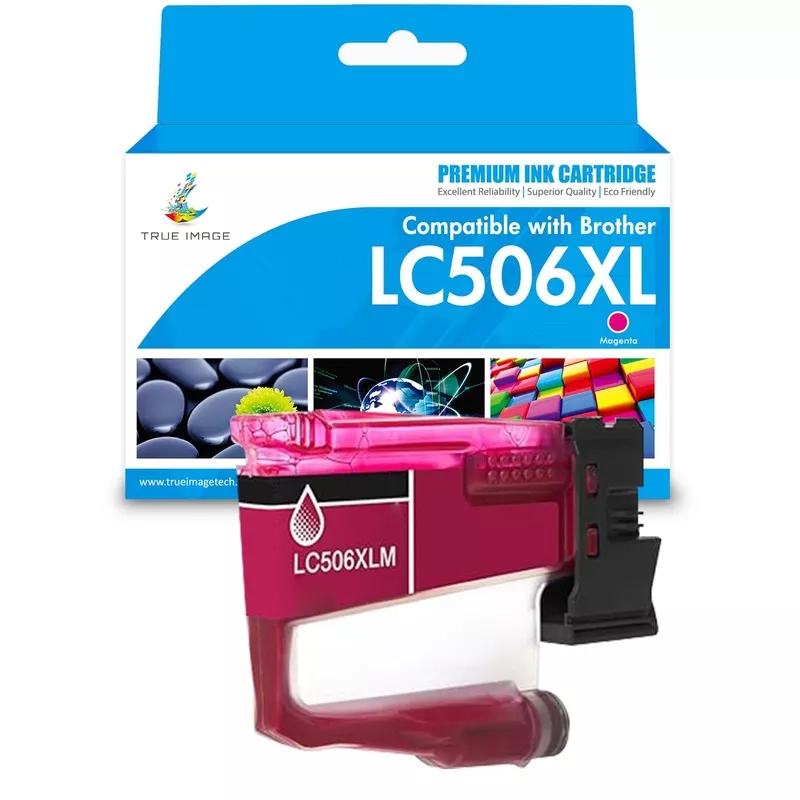Compatible Brother LC506XL Magenta Ink Cartridge - High Yield