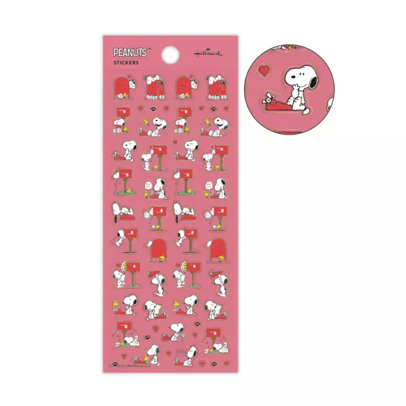[JAPAN] Peanuts Snoopy Sticker [Letters]