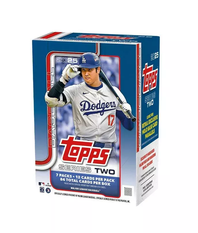 MLB Baseball Series 2 Value Box SE Trading Cards Topps 2025 7 Packs (06/11/2025)