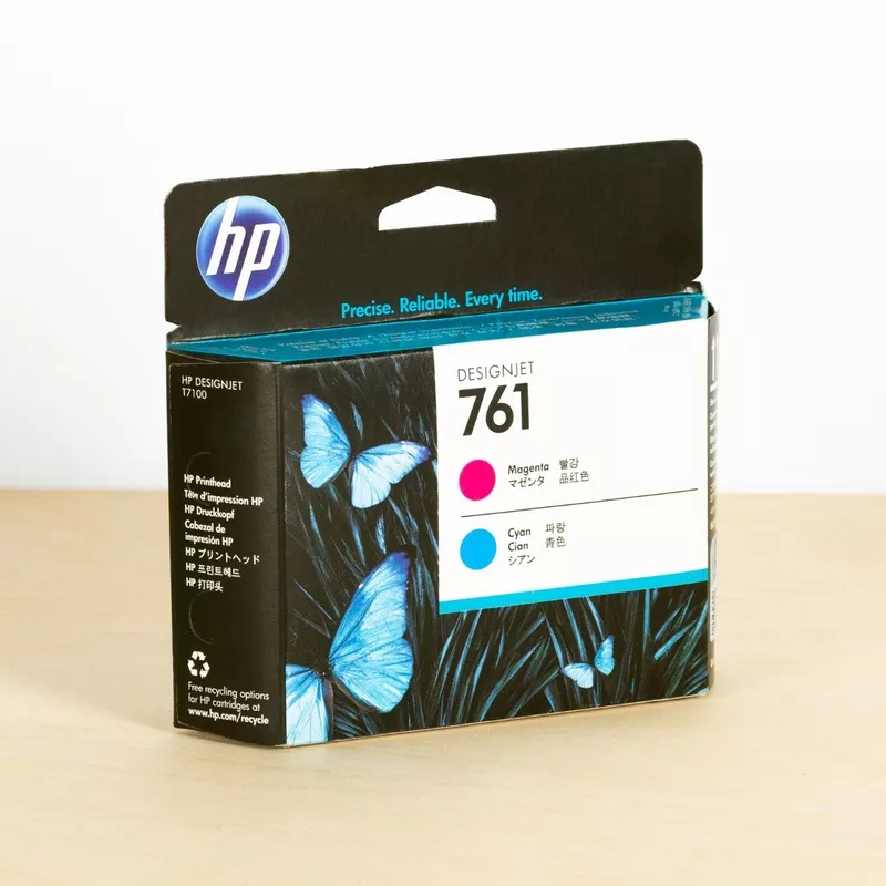 OEM HP CH646A Magenta and Cyan Inkjet Printhead