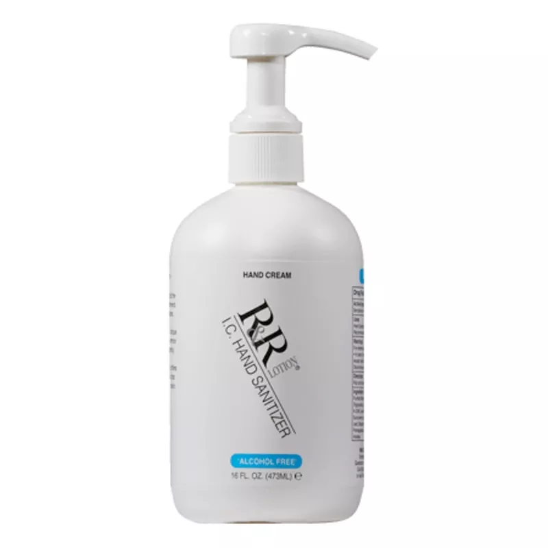 R&R Lotion ICBL-16 Hand Sanitizing Moisturizing Cream, 16 oz Bottle