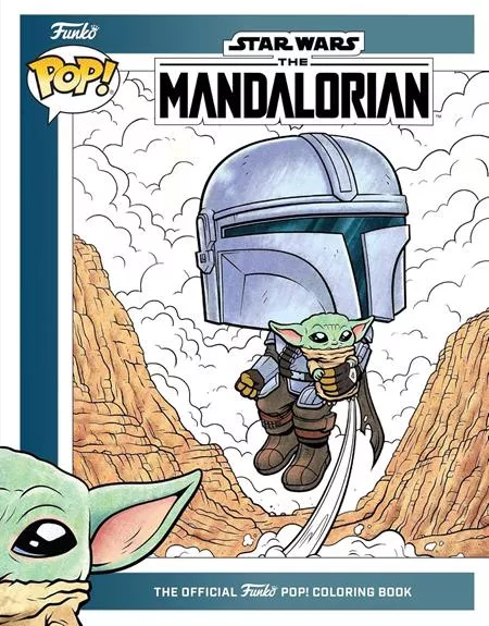 STAR WARS THE MANDALORIAN TP THE OFFICIAL FUNKO POP COLORING BOOK (05/20/2026) MASSIVE PUBLISHING
