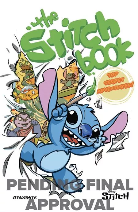 STITCH BOOK TOP SECRET ADVENTURES HC (05/06/2026) DYNAMITE ENTERTAINMENT
