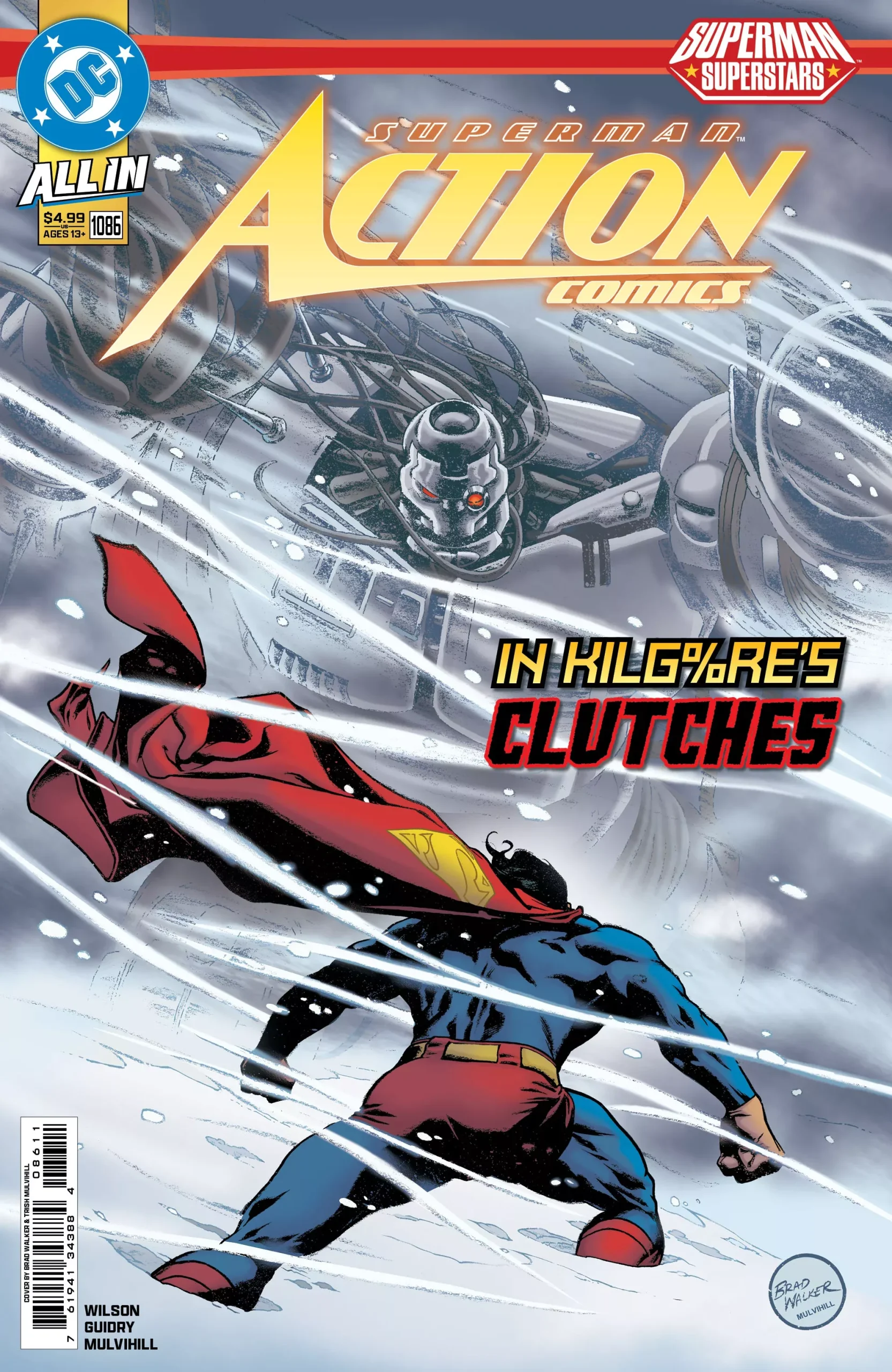 Superman Action Comics #1086 A Brad Walker G. Willow Wilson (05/14/2025) Dc