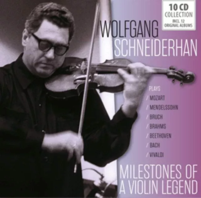 Wolfgang Schneiderhan - Milestones Of A Violin Legend - CD