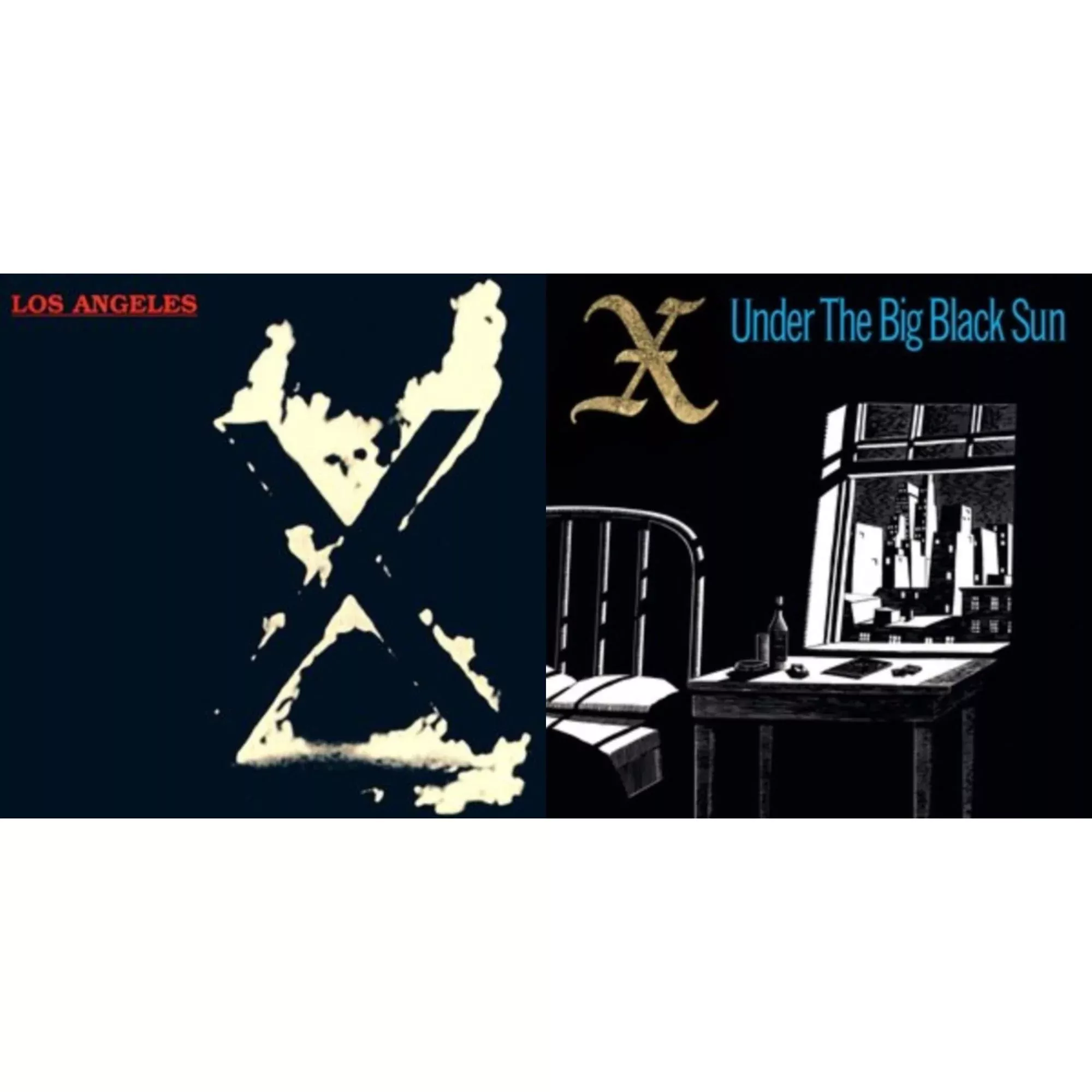 X - Los Angeles & Under The Big Black Sun (Limited/Turquoise LP Vinyl/180G)
